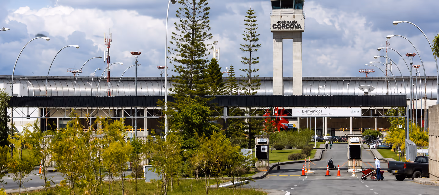 Aeropuerto Internacional José María Córdova, principal puerta de entrada a Medellín y Antioquia